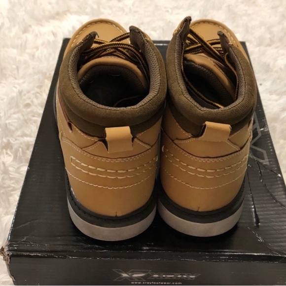 Xray Footwear Dahill Men's High Top Boots Wheat Color Size 9 New in Box - Picture 11 of 16